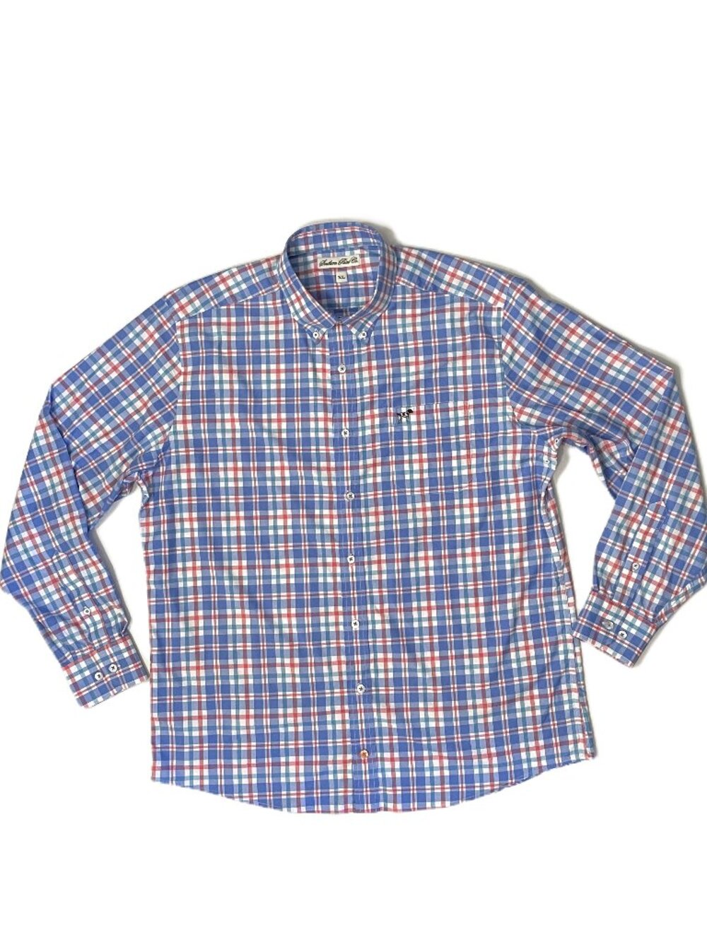 Southern Point Co Hadley Performance Button Down Shirt XL Dog Preppy Coastal